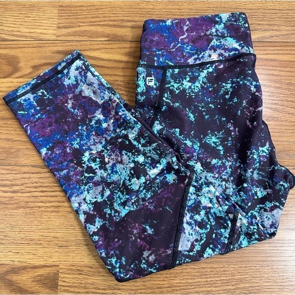 Fabletics Alessia Capri Size S tide pool print - Picture 6 of 8